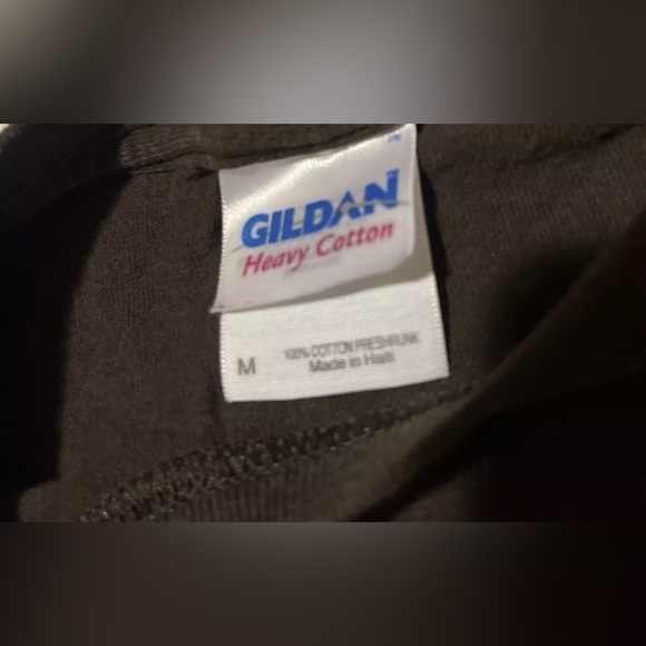 Medium Yellowstone Grizzly Habitat Bear Country Graphic T Gildan Heavy Cotton - Picture 3 of 4